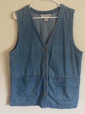 Appleseed's Light Blue Denim Vest